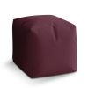 Taburet Cube červeno fialová, fialová