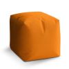 Taburet Cube oranžová, oranžová