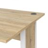 Kancelářský stůl Modulo 120 x 80 cm, dub sonoma / bílá