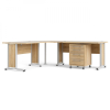 Propojovací prvek Modulo 80,1 x 80,1 cm, dub sonoma / bílá
