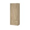Šatní skříň Sid 77,6 x 49,5 x 200,4 cm, dub sonoma