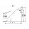 Baterie Franke FC 9541, chrom