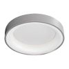 LED stropní světlo s dálkovým ovládáním Treviso - průměr 45 cm, šedá
