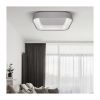 LED stropní světlo s dálkovým ovládáním Treviso - 45 x 45 cm, šedá