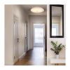 LED stropní světlo Plain 3000 K - průměr 33 cm, PIR senzor, bílá