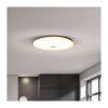 LED stropní světlo Plain 3000 K - průměr 33 cm, PIR senzor, bílá