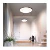 LED stropní světlo Plain 4000 K - průměr 26 cm, bílá