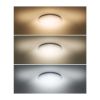 LED stropní světlo Plain nastavitelné - průměr 38 cm, bílá
