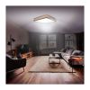LED stropní světlo s dálkovým ovládáním WO802 - 45 x 45 cm, hnědá