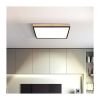 LED stropní světlo s dálkovým ovládáním WO802 - 45 x 45 cm, hnědá