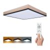 LED stropní světlo s dálkovým ovládáním WO802 - 45 x 45 cm, hnědá