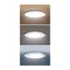 LED stropní světlo odolné vůči vlhkosti WO822 - průměr 23 cm, bílá