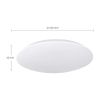LED stropní světlo odolné vůči vlhkosti WO822 - průměr 23 cm, bílá