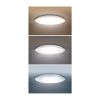 LED stropní světlo odolné vůči vlhkosti WO824 - průměr 38 cm, bílá
