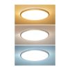 LED stropní světlo odolné vůči vlhkosti WO825 - průměr 22 cm, bílá