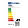 LED koupelnové osvětlení 3v1 WO828, 60 cm, černá