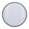 LED stropní světlo s dálkovým ovládáním Grey nastavitelné - průměr 38 cm, šedá