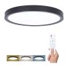 LED stropní světlo s dálkovým ovládáním Estela nastavitelné - průměr 50 cm, bílá