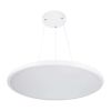 LED stropní světlo s dálkovým ovládáním Estela Low UGR - průměr 60 cm, bílá