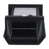 LED solární nástěnné světlo WL918, černá
