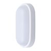 LED venkovní světlo WO744 - ovál 21 x 10,4 cm, bílá