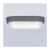 LED venkovní světlo WO744 - ovál 21 x 10,4 cm, šedá