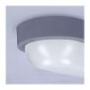 LED venkovní světlo WO744 - ovál 21 x 10,4 cm, šedá