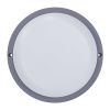 LED venkovní světlo WO745 - kruh 17 cm, šedá
