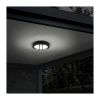 LED venkovní světlo WO753 - kruh 17 cm, černá