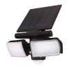 LED solární světlo se senzorem WO772, černá