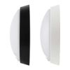 LED venkovní světlo WO780-1 se senzorem - kruh 22 cm, 2 kryty, černá / bílá