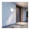 LED venkovní světlo WO780-2 se senzorem - kruh 22 cm, 2 kryty, černá / bílá