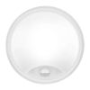 LED venkovní světlo WO780-2 se senzorem - kruh 22 cm, 2 kryty, černá / bílá