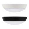 LED venkovní světlo WO780-2 se senzorem - kruh 22 cm, 2 kryty, černá / bílá