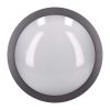 LED venkovní světlo WO781 Siena - kruh 23 cm, šedá