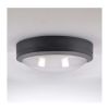 LED venkovní světlo WO781 Siena - kruh 23 cm, šedá
