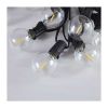 LED venkovní světelný řetěz WO794-1, 15 + 5 m, černá