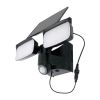 LED solární světlo WO7203 se senzorem, černá