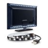 LED světelný pásek WM501 pro TV s USB, 100 cm, bílá