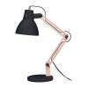LED stolní lampička WO57 Falun, černá
