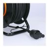 Prodlužovací kabel na bubnu 1Z pro venkovní využití - 50m, černá