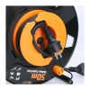 Prodlužovací kabel na bubnu 1Z pro venkovní využití - 50m, černá