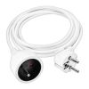 Prodlužovací kabel spojka 1Z - 3m, 3x1,5, bílá