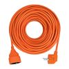 Prodlužovací kabel spojka 1Z - 15m, 3x1,5, oranžová