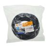 Prodlužovací kabel spojka 1Z gumová - 20m, 3x1,5, černá