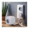 Prodlužovací kabel 3Z + USB - kostka, 2m, vypínač, 3x1,0, bílá