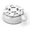 Prodlužovací kabel 4Z - disk, 2m, vypínač, 3x1,0, bílá