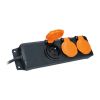 Prodlužovací kabel 3Z pro venkovní využití - 10m, 3x1,5, černá