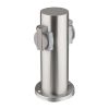 Zahradní sloupek 230V 2Z - PG10, stříbrná