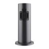 Zahradní sloupek 230V 2Z - PG10, černá